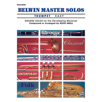 9780769251417 - Belwin master solos 1 - easy