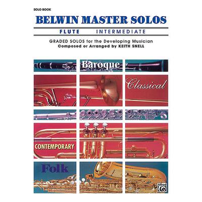 9780769255859 - Belwin master solos 1 - intermediate