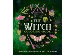 9780785841548 - Creative Coloring   The Witch Coloring Book - Editors of Chartwell Books Kartoniert (TB)