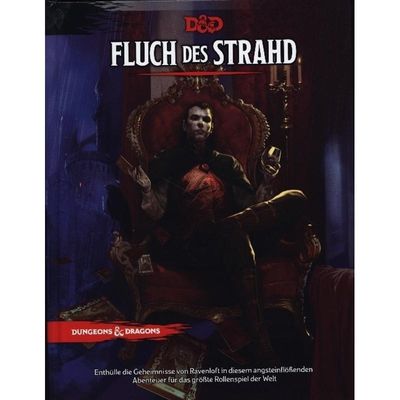 9780786967889 - Dungeons and Dragons fifth Edition WOC967889 - Dungeons & Dragons RPG Abenteuer Fluch des Strahd deutsch