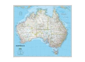 9780792280996 - National Geographic Map Australia Classic Planokarte Karte (im Sinne von Landkarte)