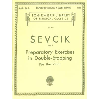 9780793548002 - Preparatory exercises in double stopping
