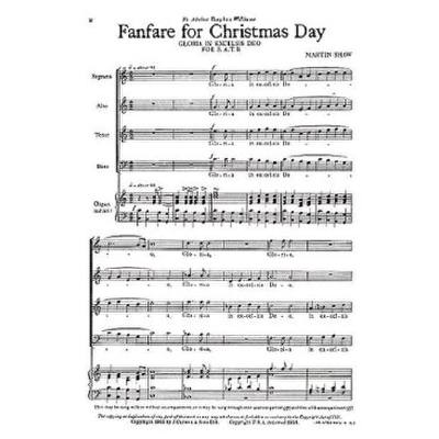 9780793555086 - Fanfare for christmas day