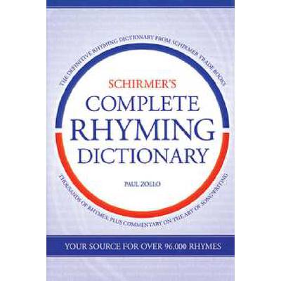 9780825673498 - Schirmers complete rhyming dictionary