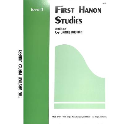 9780849750281 - First Hanon studies