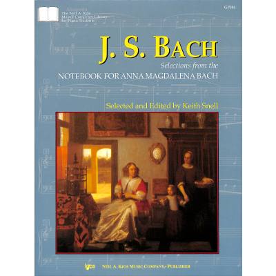 9780849761966 - Auswahl aus Notenbüchlein für Anna Magdalena Bach