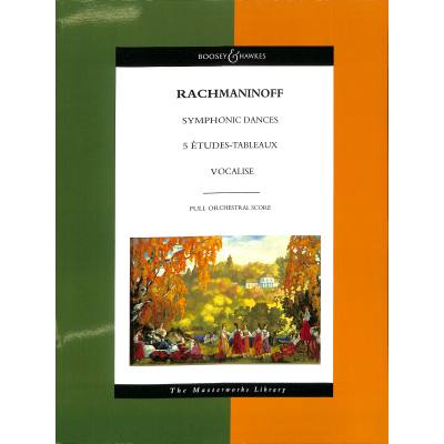 9780851624648 - Symphonische Tänze + Etudes tableaux + Vocalise