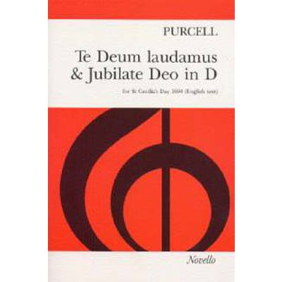 9780853605928 - Te deum laudamus + Jubilate deo D-Dur