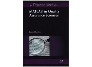 9780857094872 - Matlab® in Quality Assurance Sciences - Leonid Burstein Gebunden