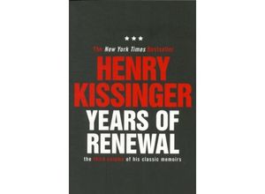 9780857207197 - Years of Renewal - Henry Kissinger Kartoniert (TB)