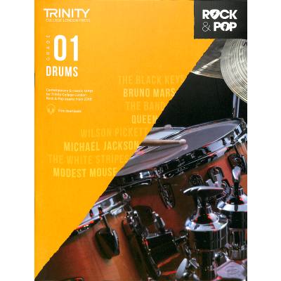 9780857366399 - Rock + Pop Drums 2018 Grade 1