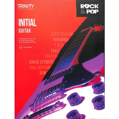 9780857366474 - Rock + Pop Guitar 2018 Grade Initial