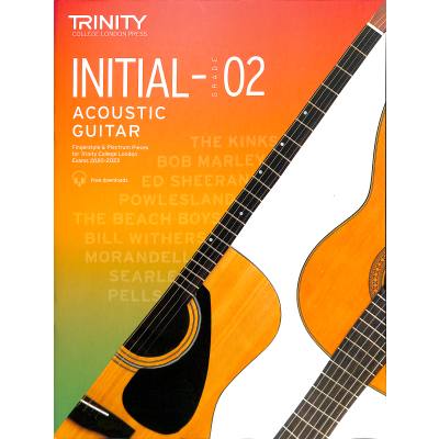 9780857368959 - Acoustic guitar Grade Initial- 2 2020-2023