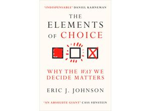 9780861541188 - The Elements of Choice - Eric J Johnson Gebunden