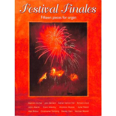 9780862093532 - Festival finales - 15 pieces for organ