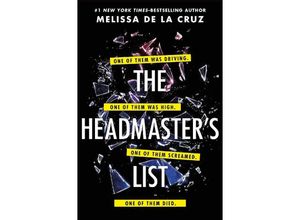 9781035013180 - The Headmasters List - Melissa De la Cruz Kartoniert (TB)