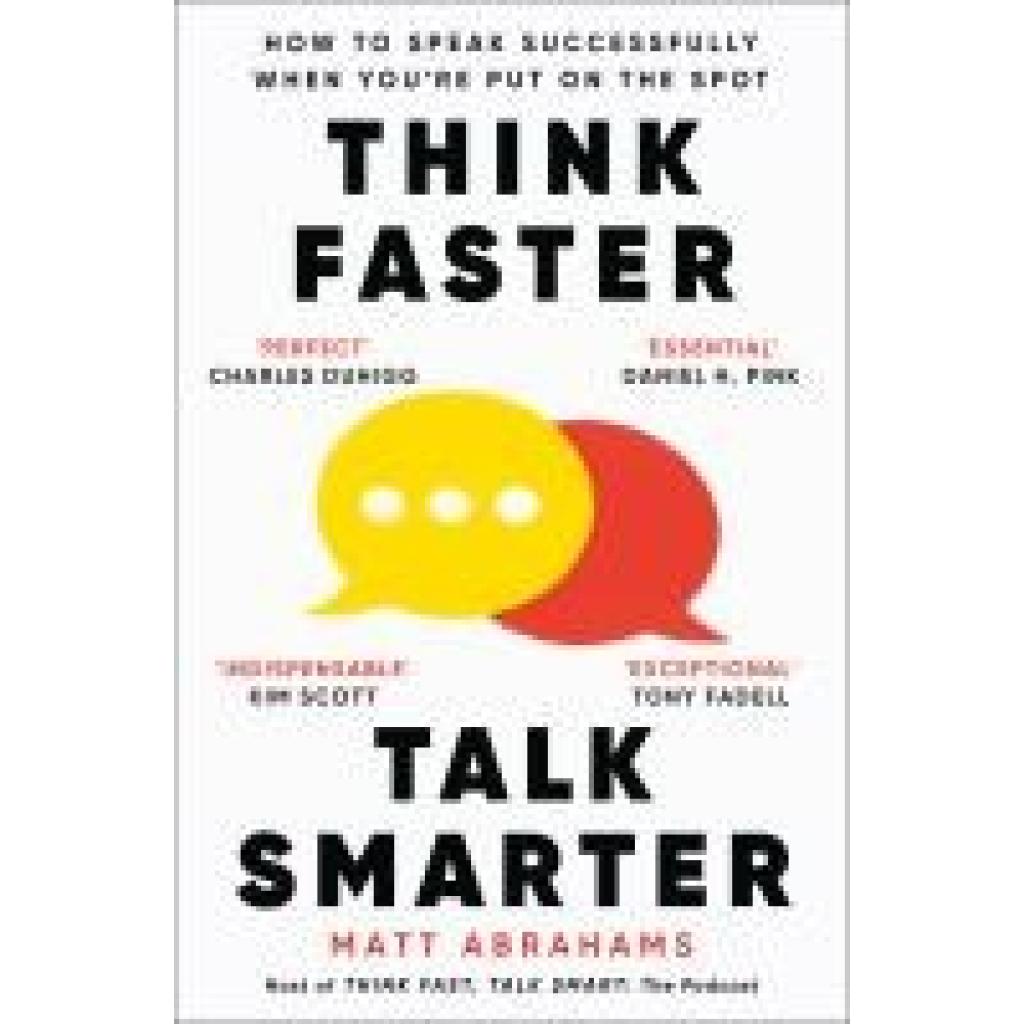 9781035024971 - Abrahams Matt Think Faster Talk Smarter