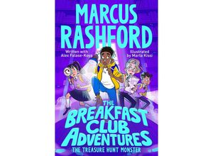 9781035025572 - The Breakfast Club Adventures The Treasure Hunt Monster - Marcus Rashford Taschenbuch