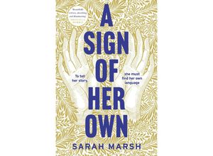 9781035401635 - A Sign of Her Own - Sarah Marsh Kartoniert (TB)