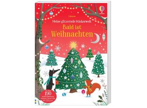 9781035700035 - Meine-glitzernde-Stickerwelt-Reihe   Meine glitzernde Stickerwelt Bald ist Weihnachten - Jessica Greenwell Kartoniert (TB)