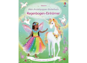 9781035700400 - Meine Anziehpuppen-Stickerbücher   Mein Anziehpuppen-Stickerbuch Regenbogen-Einhörner - Fiona Watt Kartoniert (TB)