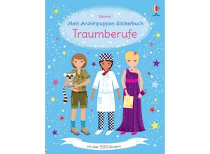 9781035700837 - Meine Anziehpuppen-Stickerbücher   Mein Anziehpuppen-Stickerbuch Traumberufe - Emily Bone Kartoniert (TB)