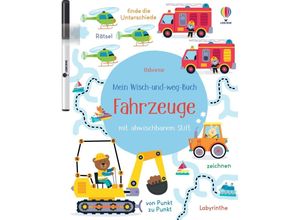 9781035701001 - Mein Wisch-und-weg-Buch Fahrzeuge - Kirsteen Robson Kartoniert (TB)