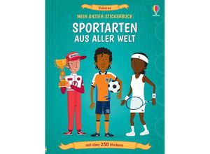 9781035701421 - Mein Anzieh-Stickerbuch Sportarten aus aller Welt Kartoniert (TB)