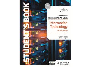 9781036005603 - Cambridge International AS Level Information Technology Students Book - Graham Brown Brian Sargent Kartoniert (TB)