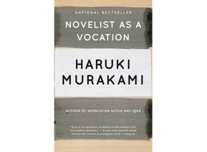 9781101974537 - Novelist as a Vocation - Haruki Murakami Kartoniert (TB)