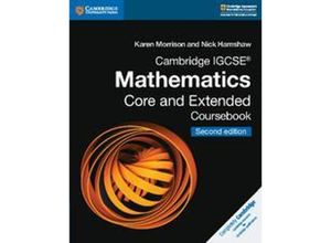 9781108437189 - Cambridge IGCSE® Mathematics Core and Extended Coursebook - Karen Morrison Nick Hamshaw Taschenbuch