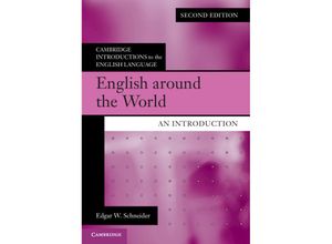 9781108442268 - Cambridge Introductions to the English Language   English around the World - Edgar W Schneider Kartoniert (TB)