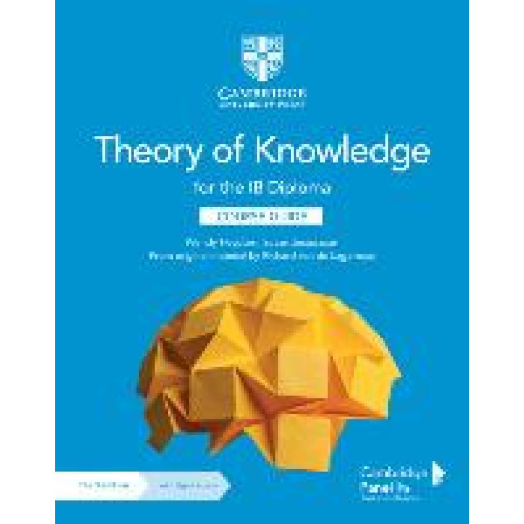 9781108865982 - Heydorn Wendy Theory of Knowledge for the IB Diploma Course Guide with Digital Access (2 Years)