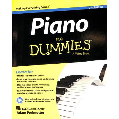 9781118900055 - Piano for dummies