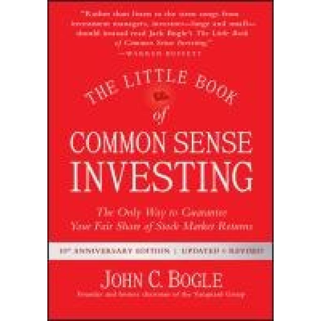 9781119404507 - The Little Book of Common Sense Investing - John C Bogle Gebunden