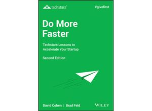 9781119583288 - Do More Faster - Brad Feld David G Cohen Gebunden