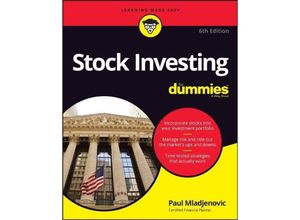 9781119660767 - Stock Investing For Dummies - Paul Mladjenovic Kartoniert (TB)