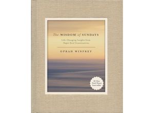 9781250138064 - The Wisdom of Sundays - Oprah Winfrey Leinen