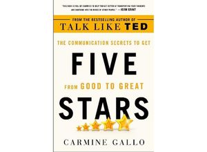 9781250193841 - Five Stars - Carmine Gallo Kartoniert (TB)