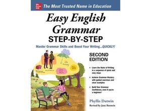 9781264878086 - Easy English Grammar Step-by-Step - Phyllis Dutwin Jane R Burstein Kartoniert (TB)