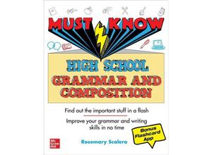 9781265369620 - Must Know High School Grammar and Composition - Rosemary Scalera Kartoniert (TB)