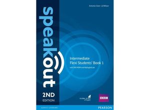 9781292160962 - Speakout Intermediate 2nd edition Flexi Students Book 1 Pack - Antonia Clare J J Wilson Kartoniert (TB)