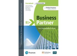 9781292372594 - Business Partner B1+ DACH Coursebook & Standard MEL & DACH Reader+ eBook Pack m 1 Beilage m 1 Online-Zugang - Iwona Dubicka M OKeefe Lizzie Wright Bob Dignen Mike Hogan Jonathan Marks Gebunden