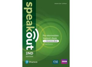 9781292394640 - Speakout 2ed Pre-intermediate Students Book & Interactive eBook with Digital Resources Access Code Kartoniert (TB)