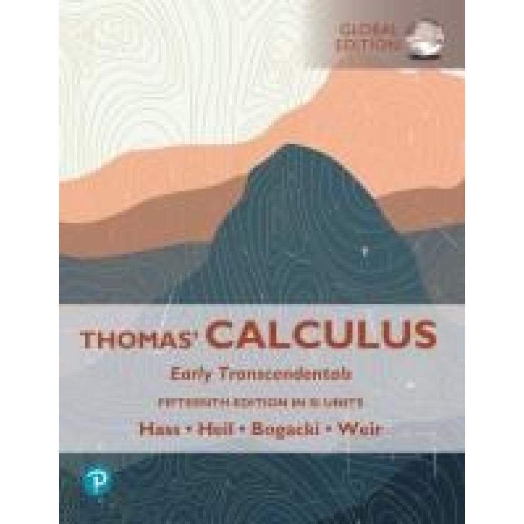 9781292725901 - Hass Joel Thomas Calculus Early Transcendentals SI Units