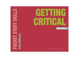 9781350933576 - Getting Critical - Kate Williams Kartoniert (TB)