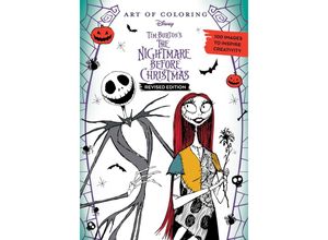 9781368081658 - Art of Coloring Disney Tim Burtons The Nightmare Before Christmas Kartoniert (TB)