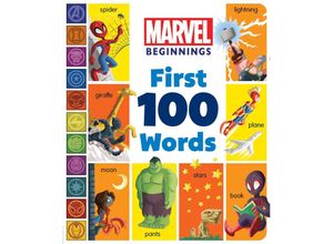 9781368090353 - Marvel Beginnings First 100 Words - Sheila Sweeny Higginson Pappband