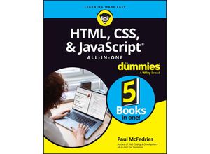 9781394164684 - HTML CSS & JavaScript All-in-One For Dummies - Paul McFedries Kartoniert (TB)