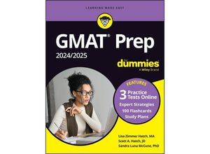 9781394183364 - GMAT Prep 2024 2025 For Dummies with Online Practice (GMAT Focus Edition) - Lisa Zimmer Hatch Scott A Hatch Sandra Luna McCune Kartoniert (TB)